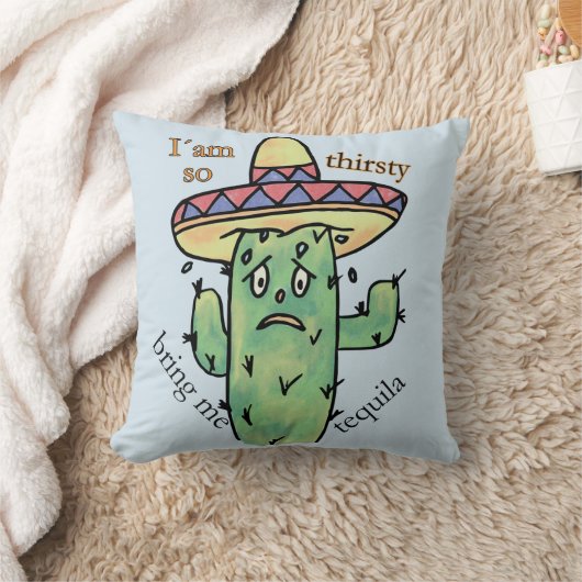 サボテン クッション (ブランケット)