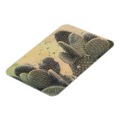 サボテン |グリーン（ばちゃばちゃ）跳ねる マグネット (左側)