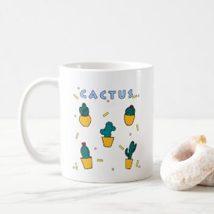 サボテン コーヒーマグカップ