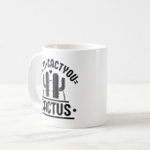 サボテン コーヒーマグカップ (正面左)