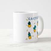 サボテン ジャンボコーヒーマグカップ (正面右)