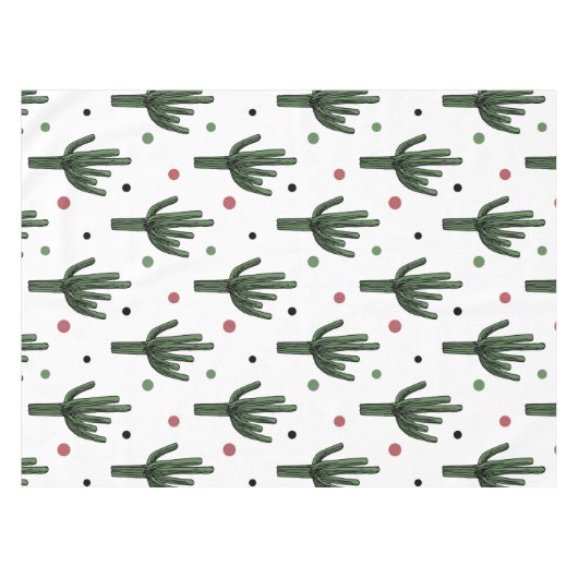 サボテン テーブルクロス (正面(横))