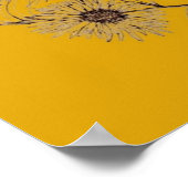 サボテン・デジタル・アート ポスター (角)