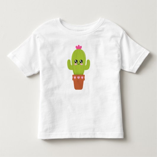 サボテン トドラーTシャツ (正面)