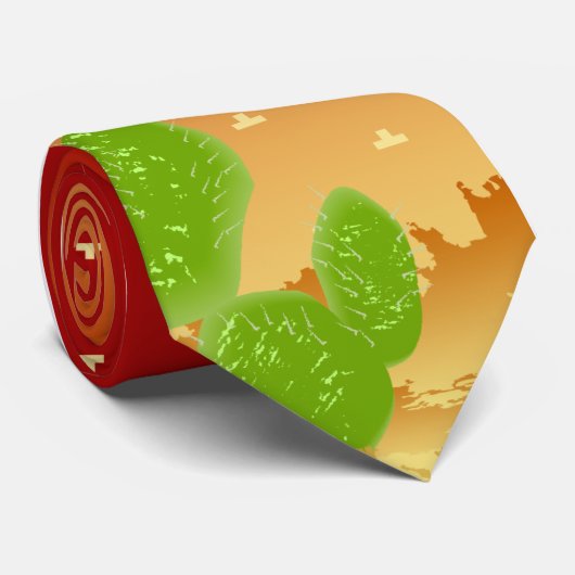 サボテン ネクタイ (ロール)
