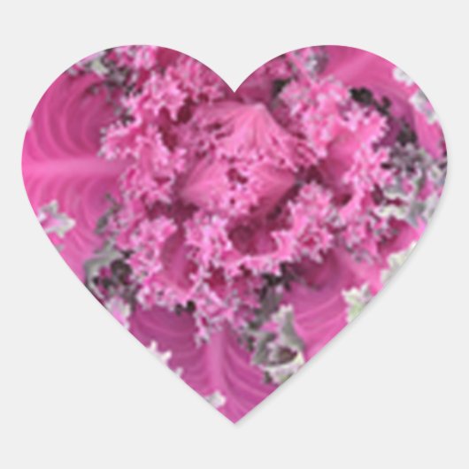 サボテン ハートシール (正面)