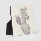 サボテン フォトプラーク (正面)