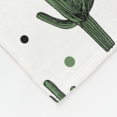 サボテン フリースブランケット (角)