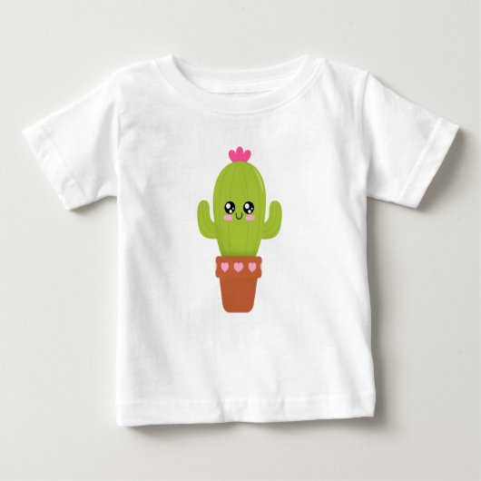 サボテン ベビーTシャツ (正面)