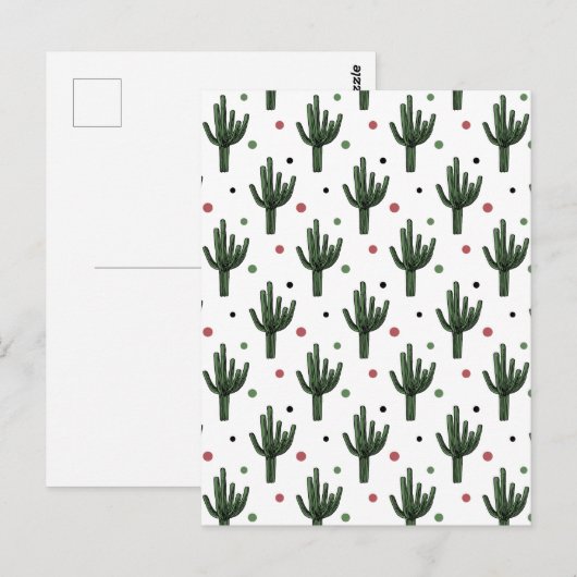 サボテン ポストカード (正面/裏面)