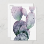 サボテン ポストカード (正面/裏面)