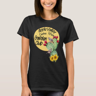 サボテン ミソサザイ ガーデン Tシャツ