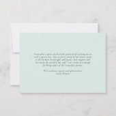 サボテン メキシコンフィエスタ ブライダルシャワー サンキューカード (裏面)