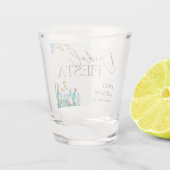 サボテン メキシコンフィエスタ ブライダルシャワー ショットグラス (裏面)