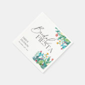 サボテン メキシコンフィエスタ ブライダルシャワー スタンダードカクテルナプキン (角)