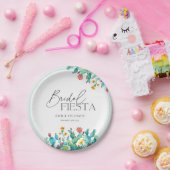 サボテン メキシコ フィエスタ ブライダル シャワー ペーパープレート (パーティー)