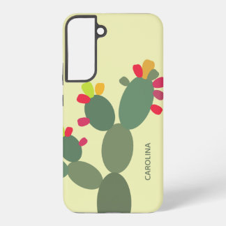 サボテン モダン 名前 SAMSUNG GALAXY S22+ケース