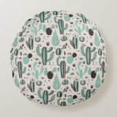 サボテン ラウンドクッション (正面)