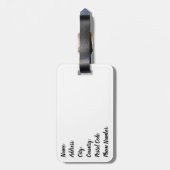 サボテン ラゲッジタグ (裏面縦)