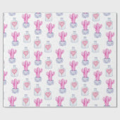 サボテン ラッピングペーパー (フラット)