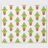 サボテン ラッピングペーパー (フラット)
