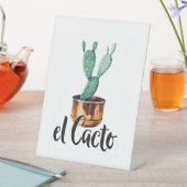 サボテン 台座サイン (インサイチュ)