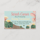 サボテン 名刺 (正面)