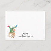 サボテン 名刺 (裏面)