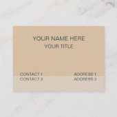 サボテン 名刺 (裏面)