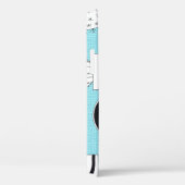 サボテン、多肉性：手描きシームレスデザイン。 Case-Mate iPhoneケース (裏面 / 右)