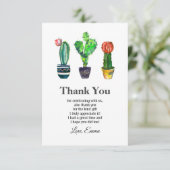 サボテン、多肉植物、水色、フィエスタ感謝してい、あなた 招待状 (スタンド正面)