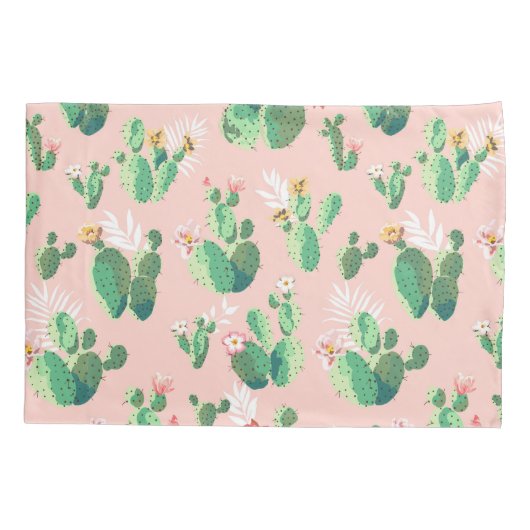 サボテン 枕カバー (裏面-左)