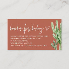 サボテン　男女兼用　デザートの赤ちゃんの本 エンクロージャーカード