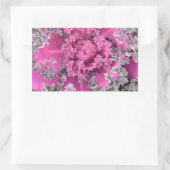 サボテン 長方形シール (バッグ)