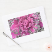 サボテン 長方形シール (封筒)