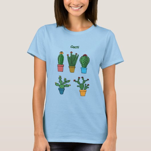 サボテン #2 Tシャツ (正面)
