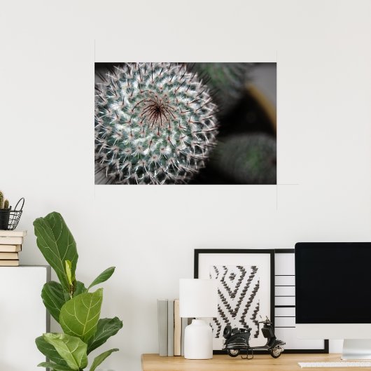 サボテン(3) ポスター (ホームオフィス)