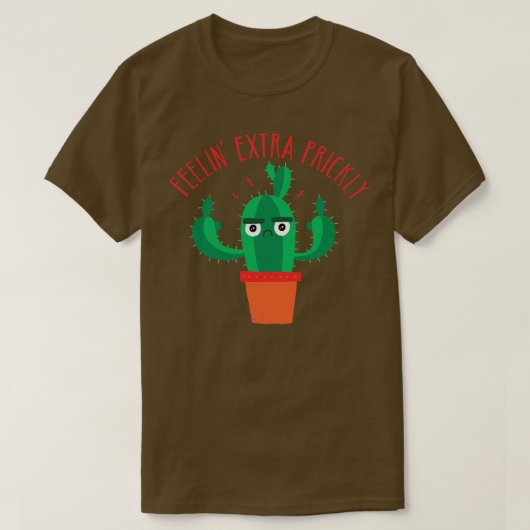 サボテン Tシャツ (デザイン正面)