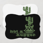 サボテンNot a huggerサボテンおもしろいことわざ (正面/裏面)