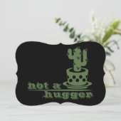 サボテンNot a huggerサボテンおもしろいことわざ (スタンド正面)