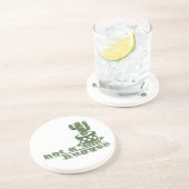 サボテンNot a huggerサボテンおもしろいことわざ コースター (側面)