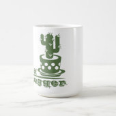 サボテンNot a huggerサボテンおもしろいことわざ コーヒーマグカップ (中央)