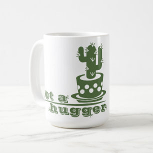 サボテンNot a huggerサボテンおもしろいことわざ コーヒーマグカップ