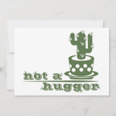 サボテンNot a huggerサボテンおもしろいことわざ シーズンカード (正面)