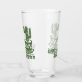 サボテンNot a huggerサボテンおもしろいことわざ タンブラーグラス (左)