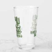 サボテンNot a huggerサボテンおもしろいことわざ タンブラーグラス (右)