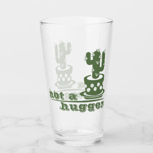 サボテンNot a huggerサボテンおもしろいことわざ タンブラーグラス