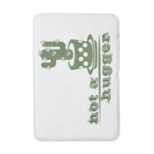 サボテンNot a huggerサボテンおもしろいことわざ バスマット (正面縦)