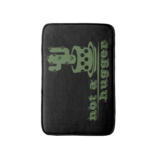 サボテンNot a huggerサボテンおもしろいことわざ バスマット (正面縦)