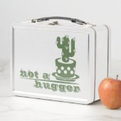 サボテンNot a huggerサボテンおもしろいことわざ メタルランチボックス (インサイチュ)